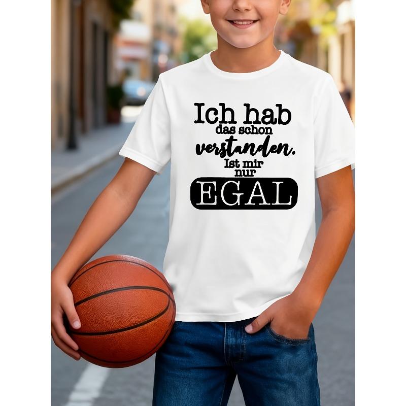 European sizes I Don t Care German Phrase T-Shirt - Ich Hab Das Schon Verstanden. Ist Mir Nur Egal - Short Sleeve Casual Round Neck Top 110 белый