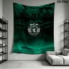 Sporting CP Wall Tapestry Aesthetic Wall Hanging Printed Fabric Blanket Decorative Tapestries for Bedroom Living Room Home Decor