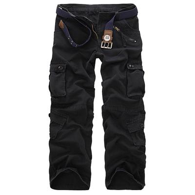 Camouflage Cargo Pants Combat Men vojenské armádní kalhoty velké velikosti s více kapsami dlouhé tepláky
