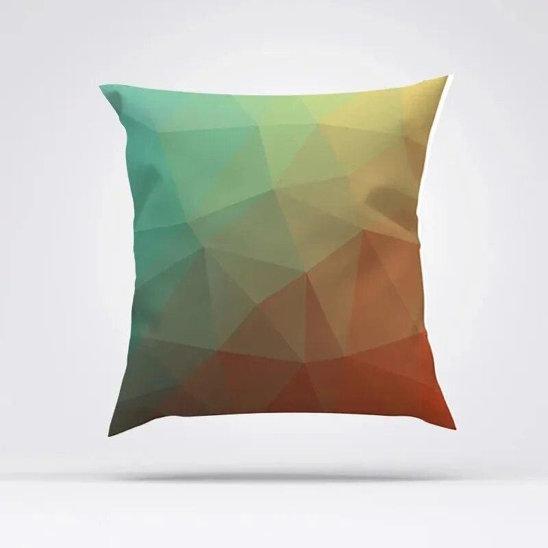 Home room decoration office chair living room sofa cushion cover 45x45cm peach skin pillowcase