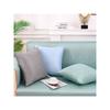 Living room sofa ice silk pillowcase, cool and breathable summer cushion, double-sided diamond shaped summer car backrest cushion