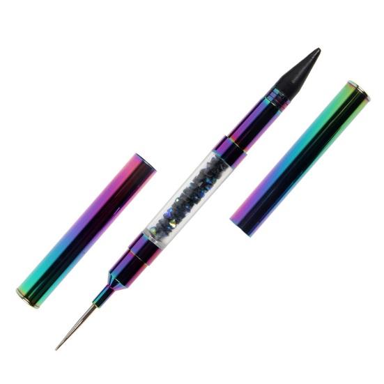 Yousheng Colorful Nail Drawing Pen Create Stunning Nail Art Designs with Ease Multifunctional Nail Pen Beauty Supply