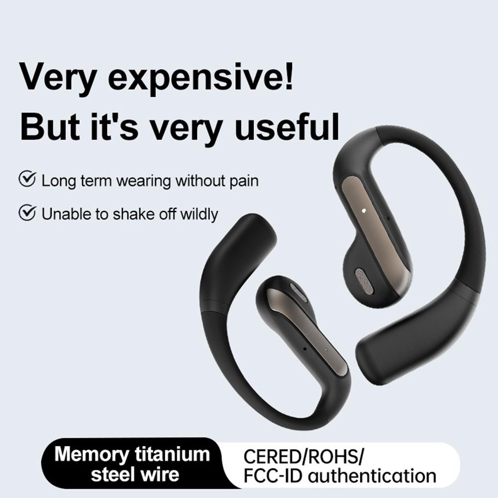 YJ55 Real Time Translator Headphones AI Language Translation Earbuds 144+ Languages BT5.4 Wireless Earbuds Touch Control Headset