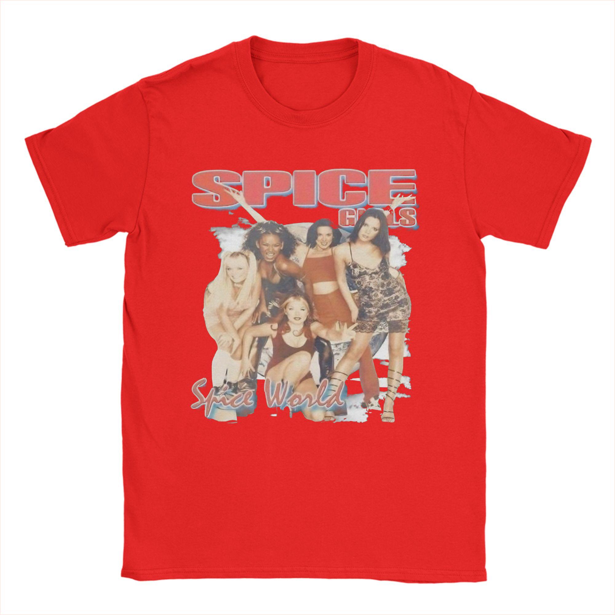 

Spice Girls Tee Shirt for Unisex Women Graphic Print T Shirts 100 Cotton Clothing S