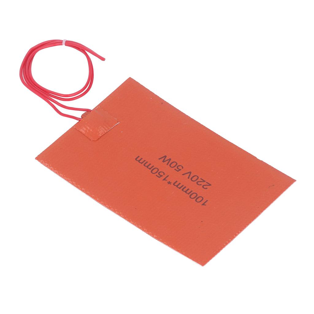 Drum Heater Fast Heating Insulating Silicone Barrel Band Heat Pad for Industrial Equipment 220V 50W