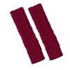 Knitted Arm Sleeves Gloves Twists Decorative Pattern Arm Sleeve Gloves Gothic Mittens  Outdoor