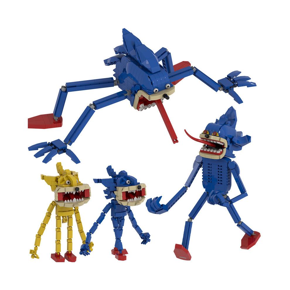 (A 515pcs) SHIN SONIC TAPES Building Blocks Model Toy ABS Plastic Building Blocks