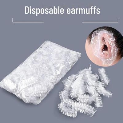Waterproof Disposable Earmuffs for Hair Dyeing, Treatment, Bathing, Beauty, and Shampooing