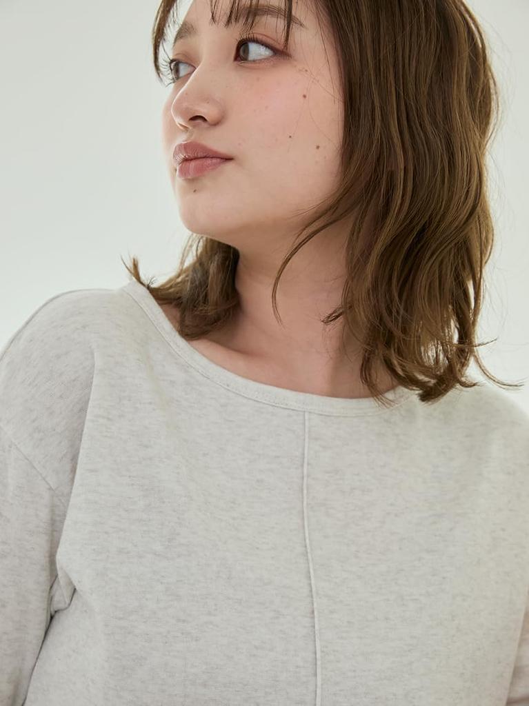 Gelato Pique Bonded Pullover PWCT254352OATMEALF