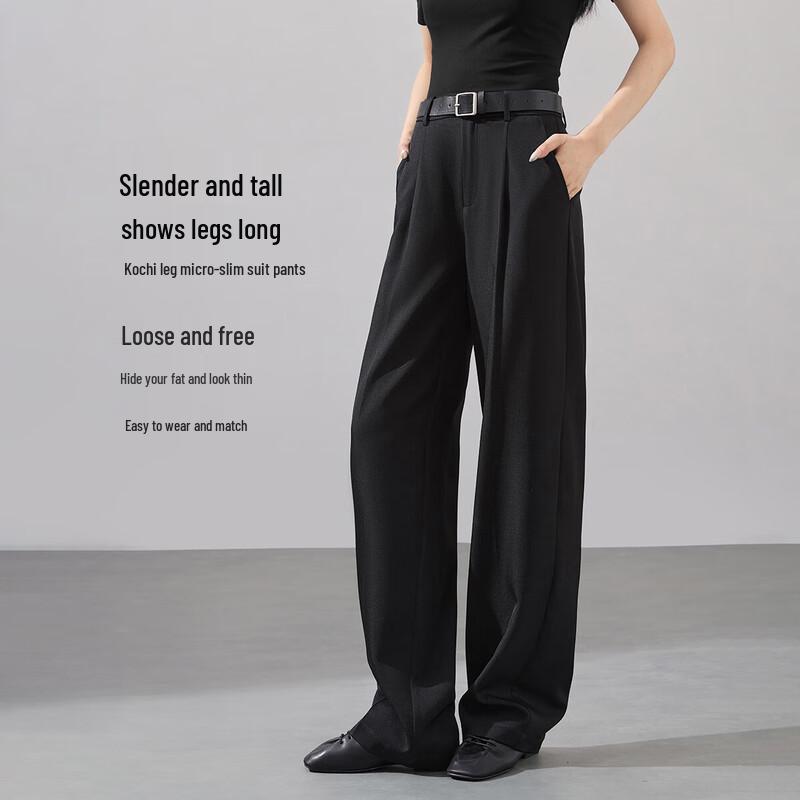 

Mohan Yimei Casual Straight-Leg Commuter Pants M