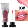 Transparency Lip Glaze, High Shine Mirror Lip Gloss, Highly Pigmented Moisturizing Tinted Lip Glow Oil, Long Lasting Waterproof Liquid Lipstick