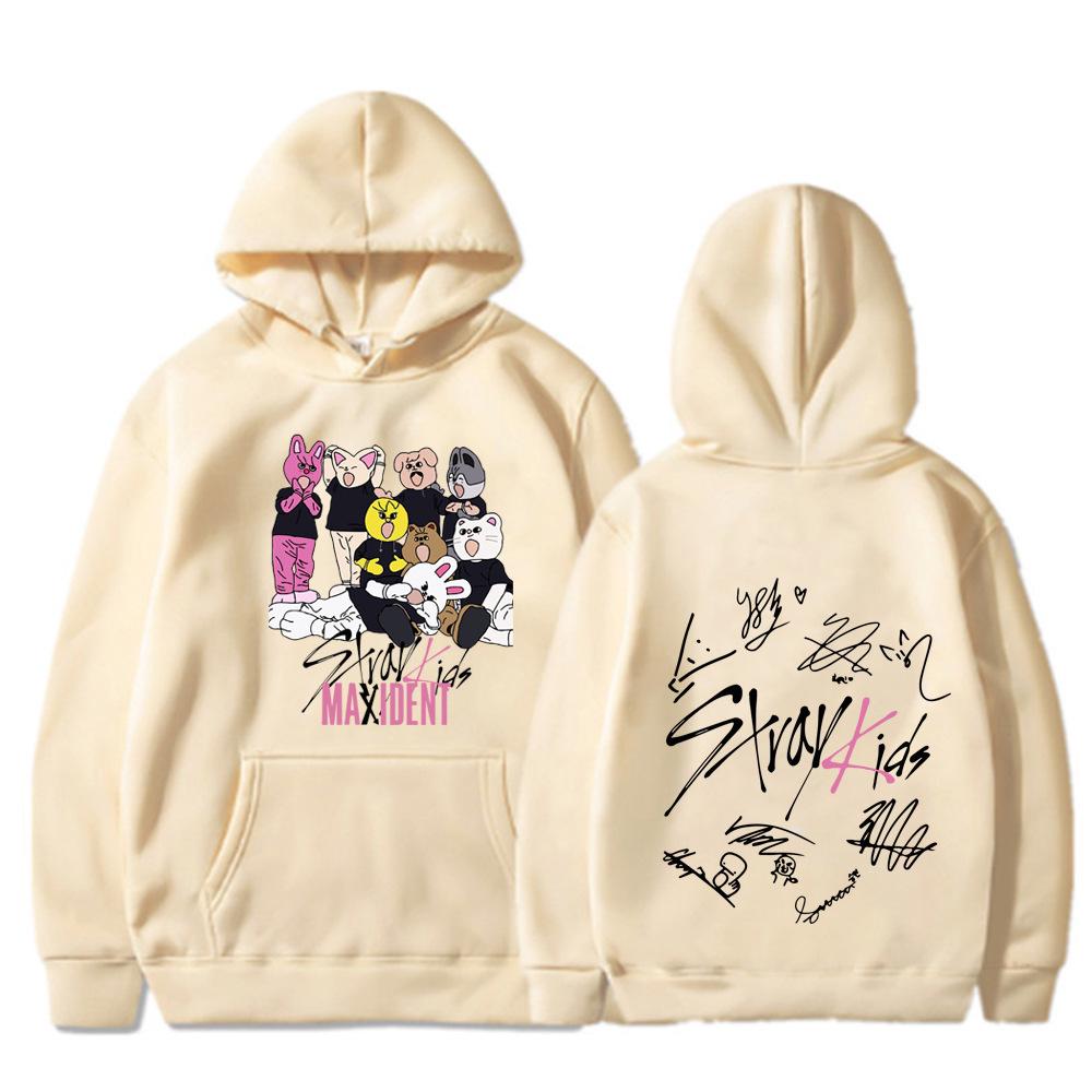 Stray Kids Women's Hip Hop Pullover Hoodie Jacket