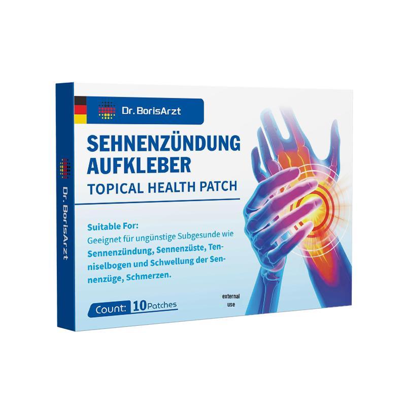 

Пластыри DR.BORISARZT для снятия боли при теносиновите