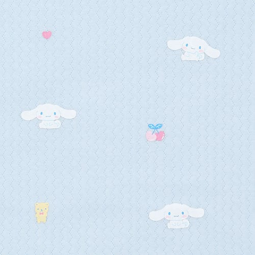 Sanrio Kids Quilt Pajamas Cinnamoroll 130cm 100% Cotton Long Sleeve Top and Bottom Set 237701