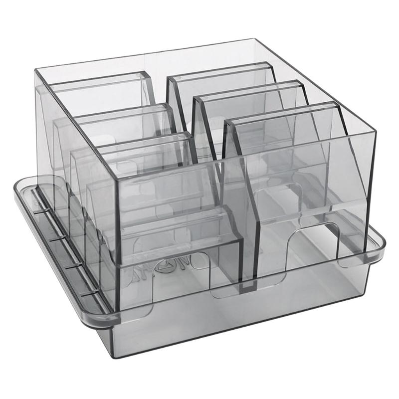 Practical Plastic Clippers Guard Holder Designed To Prevent Loss And Damage Storage Box For Barbers And Home Use