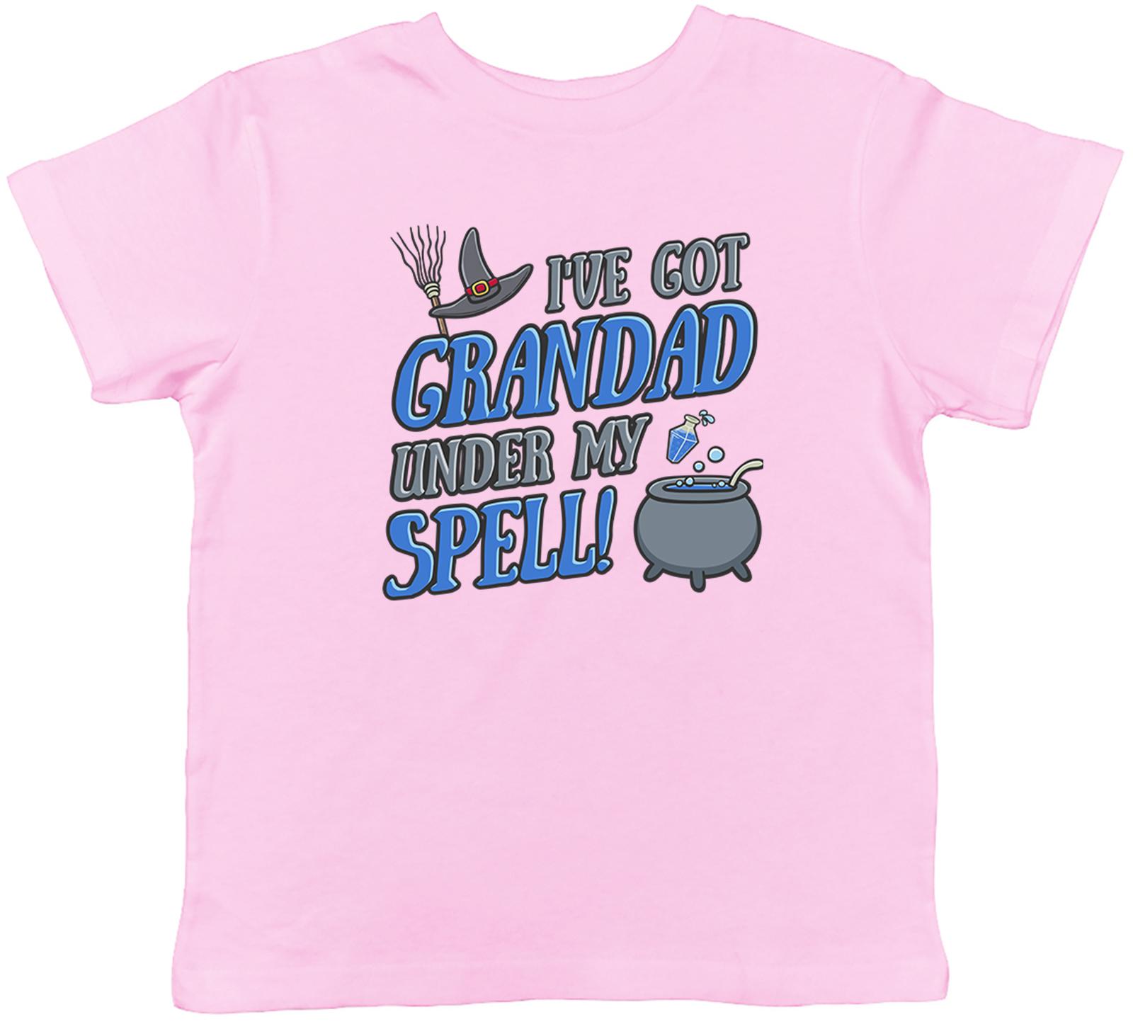 I ve Got Grandad Under My Spell Childrens Kids T-Shirt Boys Girls 150