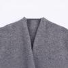 European American Women's Fashion Wool Belted Jacket
