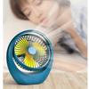 USB Fan Quiet Operation 3Speeds Quiet Operation USB Rechargeable for Home and Office Powerful Cooling