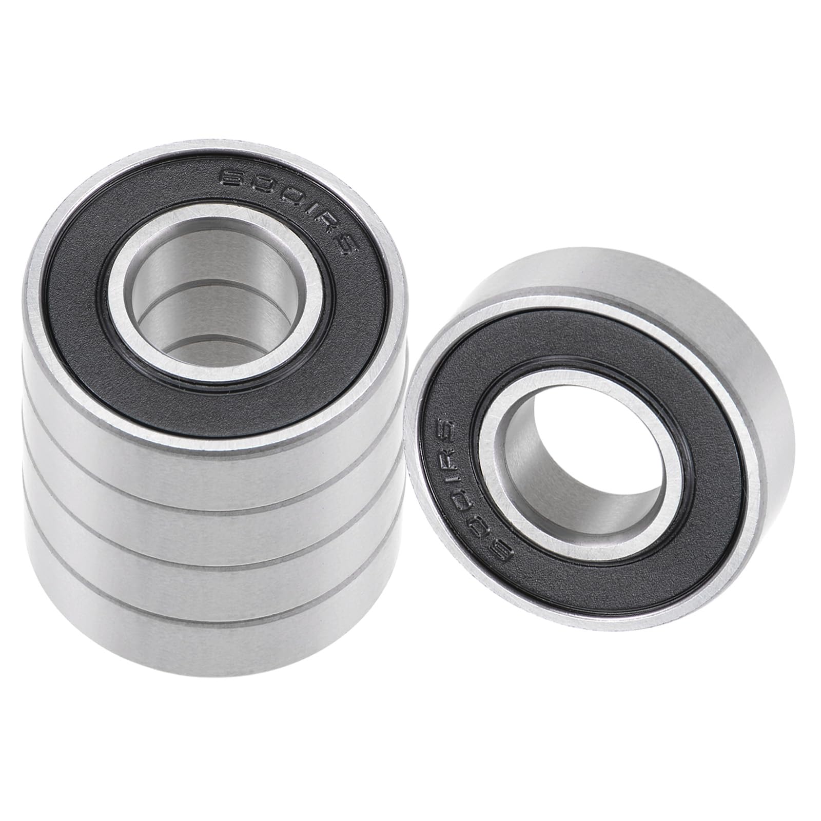 

Kozelo Set of 5 6001-2RS Deep Groove Ball Bearings - [12mm x 28mm x
