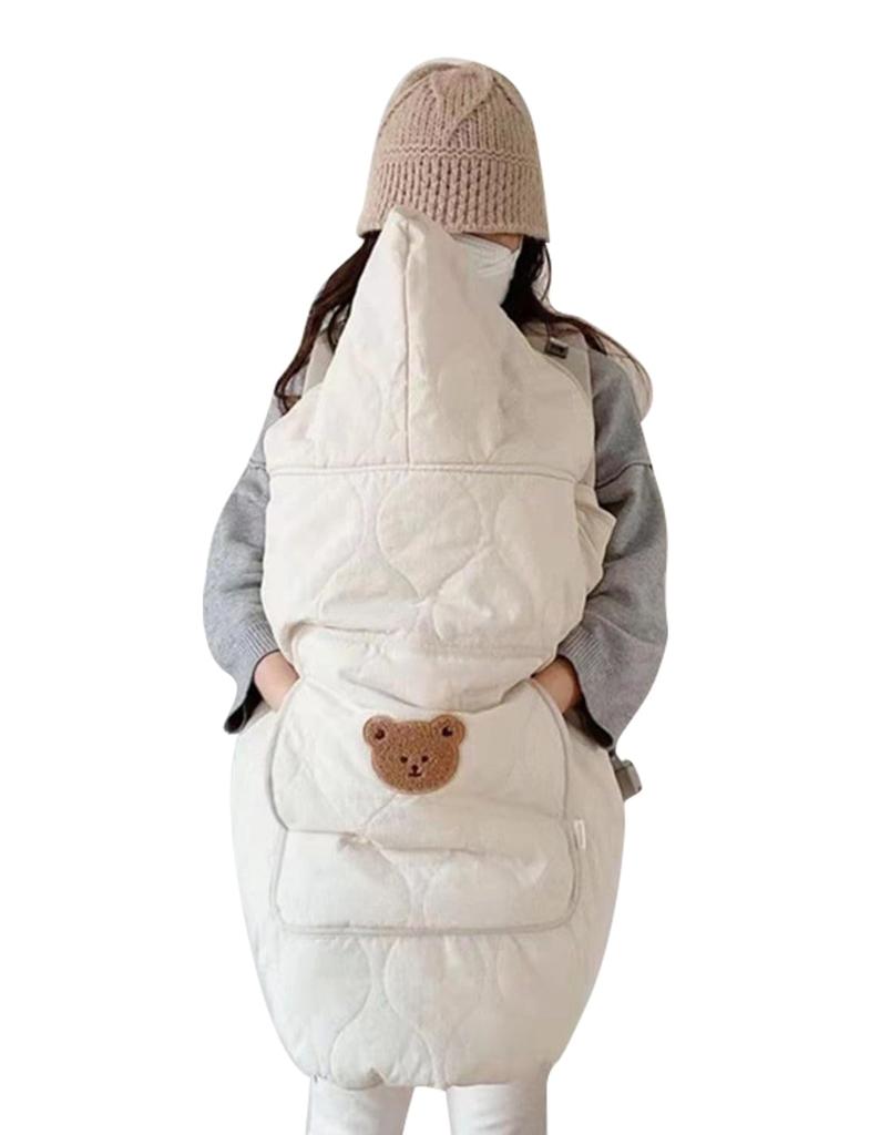 LILIWER Winter Baby Stroller Baby Carriage Pram Can also be used as a Small and Features Straps on Both Sides Cape, Blanket, Blanket, Shawl, Blanket,
