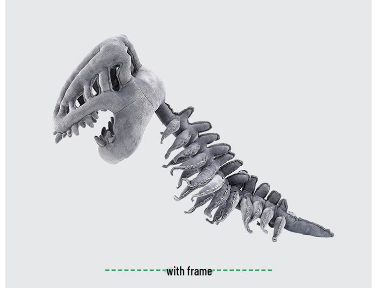 Lu Han Dinosaur Plush: Funny Skeleton Hat & Mask