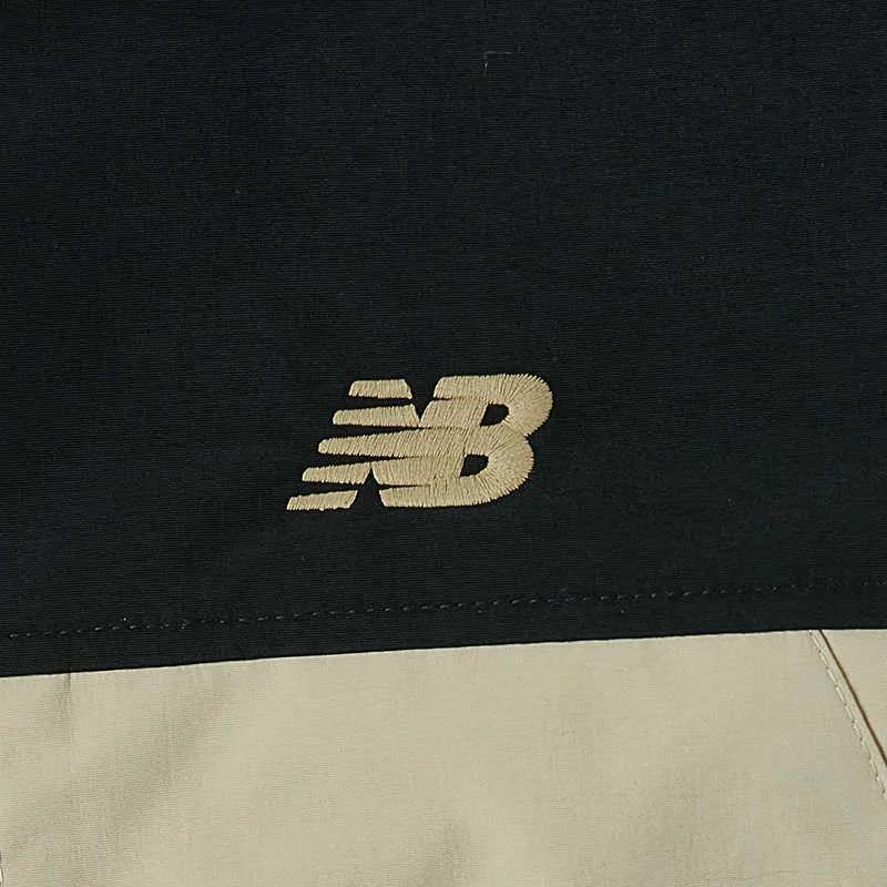 New Balance Daugiaspalvės vilnos pamušalu laisvalaikio lauko striukės su gobtuvu vyriškos chaki spalvos (Unisex) Striukės AMJ41327 SOT