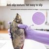 Cute Nitrile PVC Extended Household Cleaning Gloves