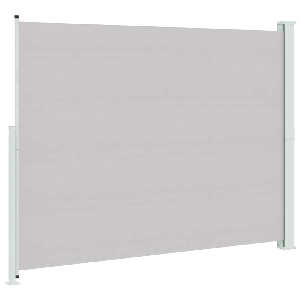 Side Awning Retractable 220 x 300 cm Grey