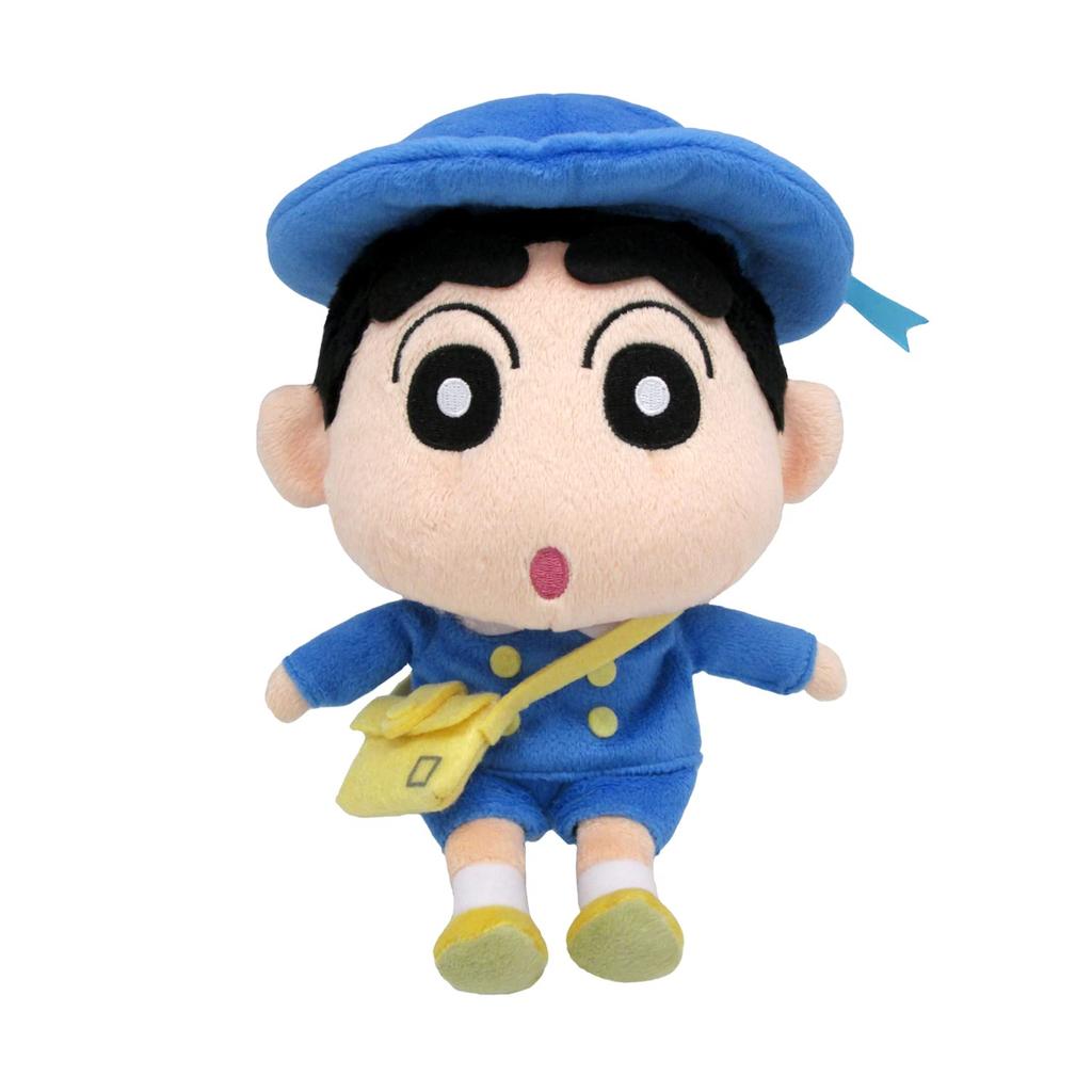 Sanei Boeki Crayon Transformation School Uniform Plush Toy Height 22cm Shin-chan Shin-chan (S) Ver.