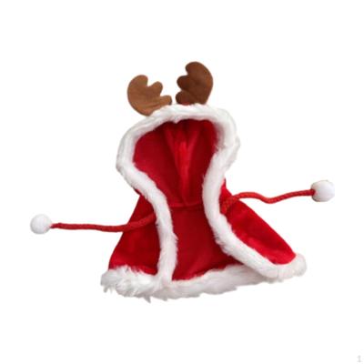 Plush Figure Cape Christmas Outfit DIY Educational Fashion Clothing Photo Props Costumes Dress Up