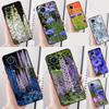 Blue Cornflowers Delphinium Case For Honor Magic 7 5 6 Lite Honor 200 Pro X8b X9a X8a X8 X9 X9c X9b 50 70 90 Lite Cover