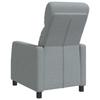 Recliner Light Gray Fabric