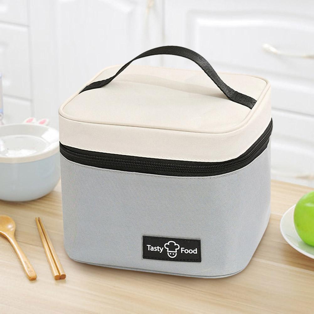 Picnic Bag Large Capacity Storage Bag Portable Food Thermal Bag Portable Lunch Bag with Handle for Beach Picnic Road Trip Travel