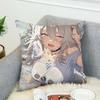 Anime S-Shishiro Botan Pillow Case For Car Sofa Decorative Home Double-sided Print Plush Square Throw Pillow Cushion Cover