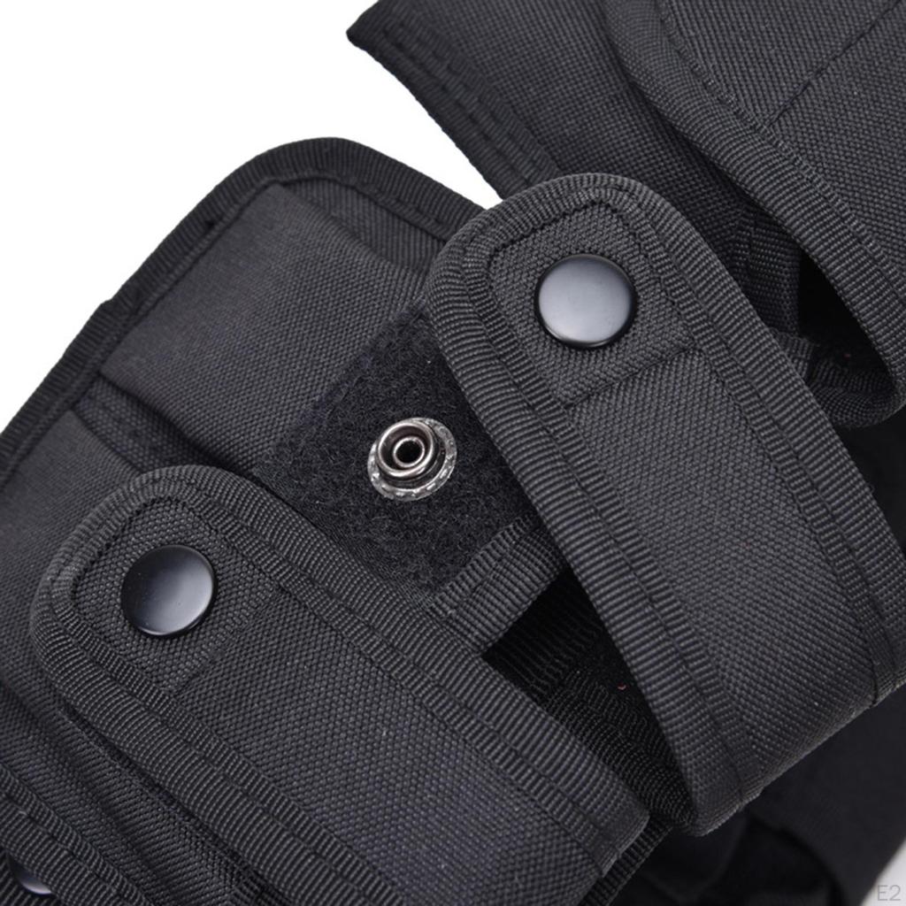 Enforcement Modular Equipment System Security Duty Utility Belt ( 1, Adjustable, Black)