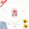 Howdy Easter Western Coquette Easter Bunny Cowgirl Aesthetic Retro Graphic T Shirts Oversized T Shirt Unisex Clothes Gothic Tops