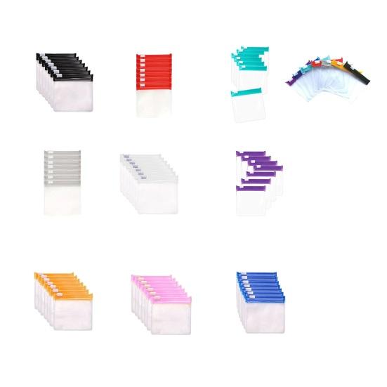 7Pcs Pill Organizer Storage Bag Set BPA Free Transparent Design Waterproof Reusable Self Sealing Medicine Bags