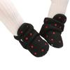 Baby Shoes with Cute Heart Embroidery, Thick and Warm for Infant Girls and Boys 0-12 Months