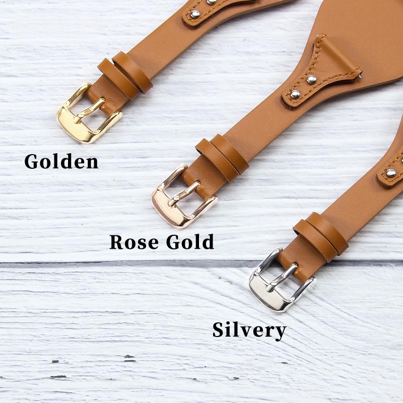 18mm Genuine Leather Watch Band with Mat For Fossil Es4114 Es4113 Es3625 Es3616 Women's Watch Strap Cowhide Bracelet Accessories