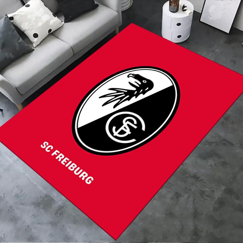 Nuovo Tappeto SC Freiburg 2025 per Soggiorno Camera da Letto Casa Decorazione Divano, Tappetino Antiscivolo per Giochi Bambini82