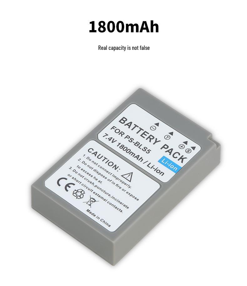 BLS1 Camera Battery Compatible with Olympus EPL5, E-PL6, EPL7, EPM2, EP3/1, EM10.