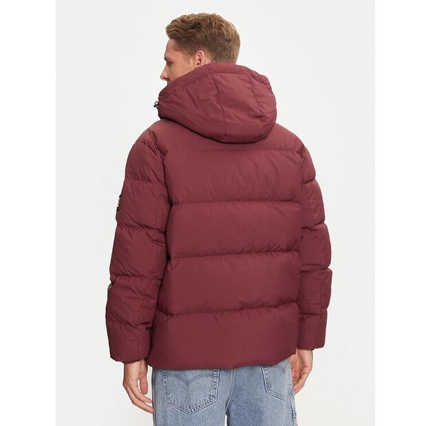 Down Jacket Tommy Jeans Essential DM0DM19786 Red Regular Fit