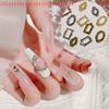 Mini Fotoramformad Silikon Nagelsvamp Nageltryckning Naglar DIY Nagelsalong Design Stereoskopisk Manikyrtillbehör