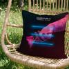 Stylish OOneRepublicable Cushion Cover Versatile DoubleSided Pillow Case Fit for Sofa Bed Car  Daily Decor