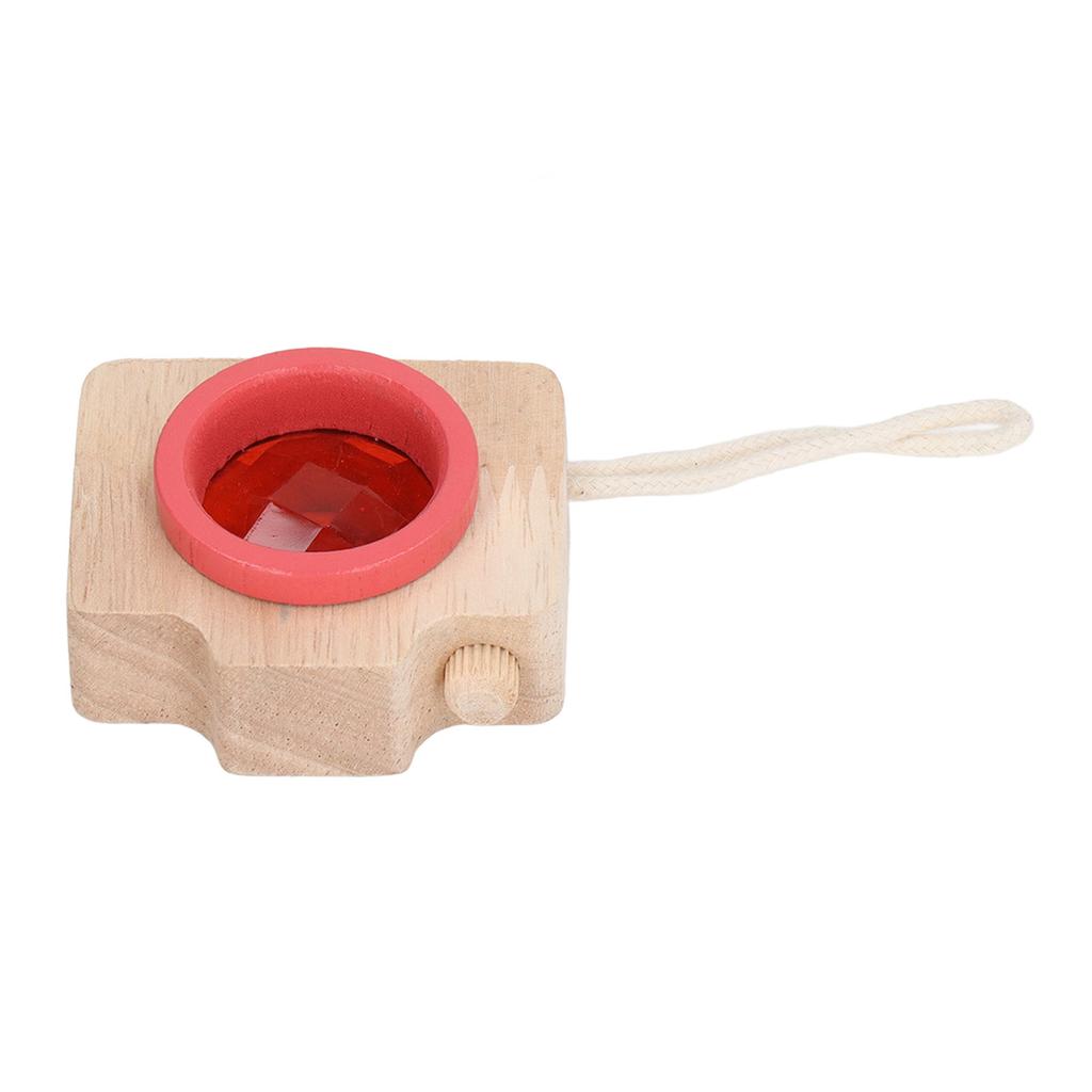 Prism Lens Toy Bee Eye Effect Unique Camera Style Cute Portable Interesting Children Toy Red