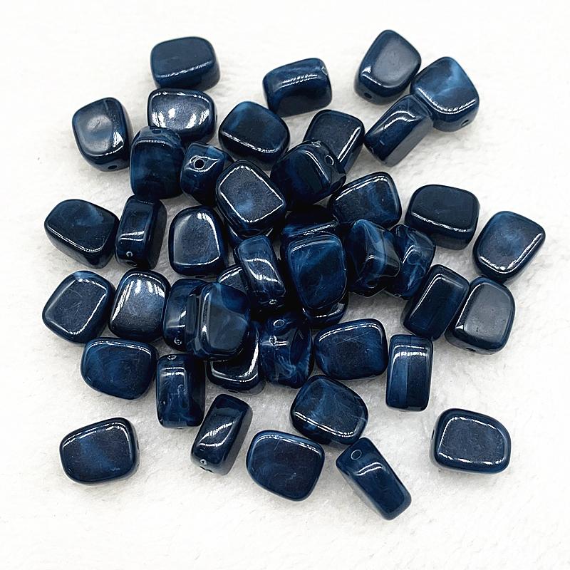 10pcs 14x10x7mm Square Shape Acrylic Beads Spacer Loose Beads for Jewelry Making DIY Bracelet Earrings Accessories