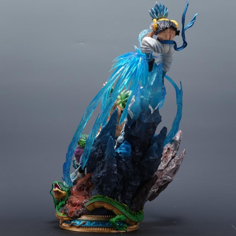 20 ס"מ דרגון בול זי דמות אנימה ברוולי נגד. גוגטה צעצוע אספנות קישוט שולחני דגם פסל PVC בובת קישוטים