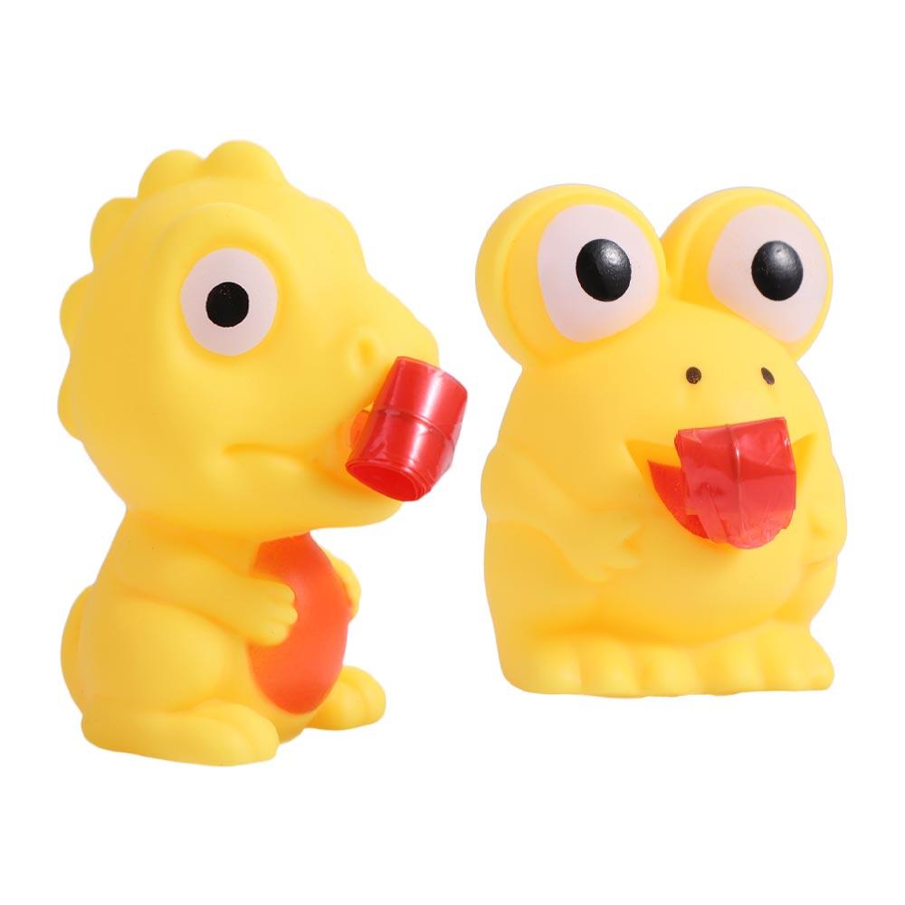 Dinosaur Dinosaur Sticking Tongue Squeeze Toy Frog Shape Slow Rebound Toy  Office Workers