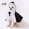 No Hair Damage Pet Wear Cat Nun Costume, Cute Outfit, Cosplay Clothes, Lightweight Apparel Fun Party Outfit for Small Medium Dogs Cats Costume