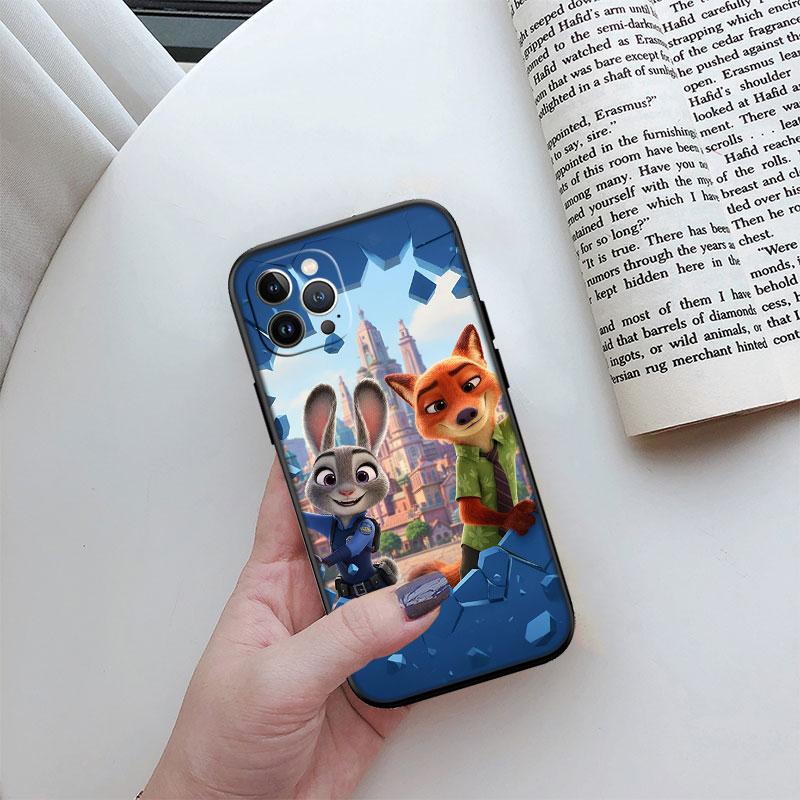 Zootopia Disney Phone Case for Motorola Moto Edge 60 60s 70 G86 G56 G54 E14 G04S G45 G54 G64 Pro Power Neo Fusion